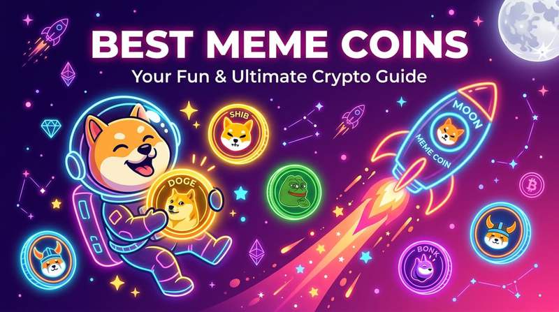 Best Meme Coins 2026 - Dogecoin, Shiba Inu & More