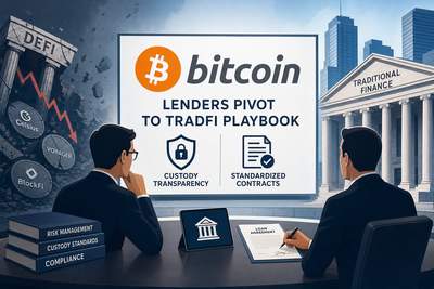 Bitcoin lending executives at Consensus 2026 panel discussing institutional credit standards