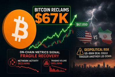 Bitcoin price chart showing weak momentum indicators and OBV at multi-year lows