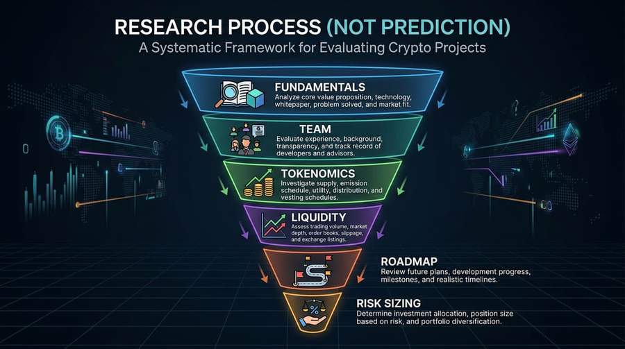 Research funnel: fundamentals before chasing βnext 100xβ narratives