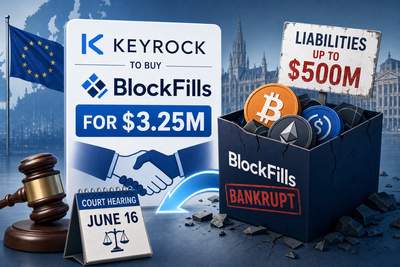 Keyrock acquires BlockFills assets in bankruptcy proceeding for $3.25 million