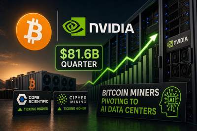 Bitcoin mining companies gaining from Nvidia AI data center demand with revenue figures