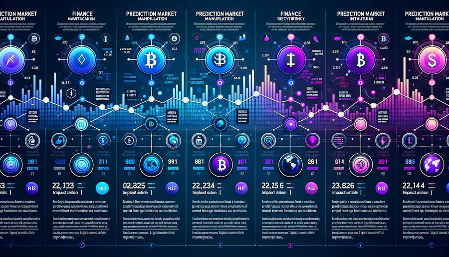 Timeline showing major prediction market manipulation incidents from December 2025 to March 2026