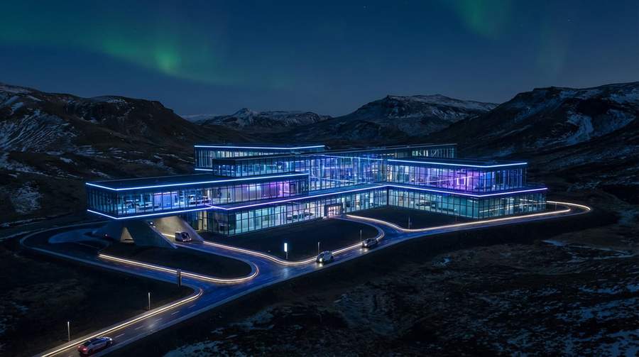 State-of-the-art quantum computing facility showing current 2026 technology