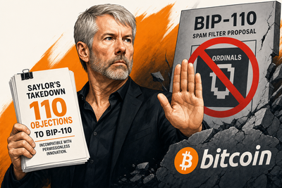 Michael Saylor opposing BIP-110 proposal with Bitcoin network diagram