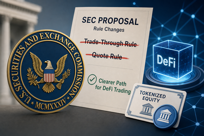 SEC regulatory proposal affecting tokenized stock trading on decentralized exchanges